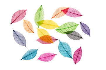 Textile Herbstbl&auml;tter