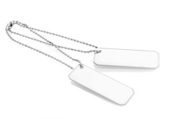 Fototapeta premium Army badges isolated on white