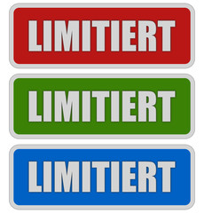 3 Sticker rgb oc LIMITIERT