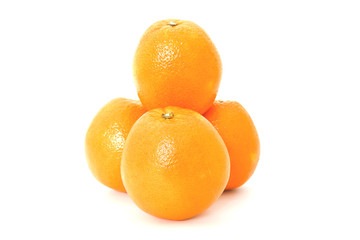 orange isolated on a white background .