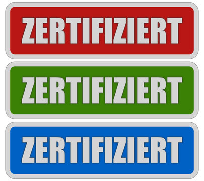 3 Sticker rgb oc ZERTIFIZIERT