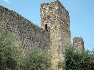 mura antiche, toscana