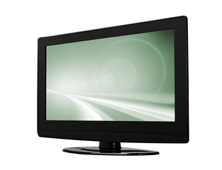 TV flat screen lcd, plasma.There is a path for the screen