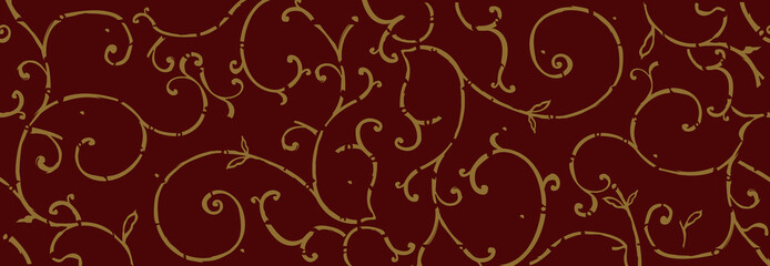 abstract pattern with tree branches