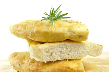 Focaccia with rosemary and olive oil © Stefano Neri