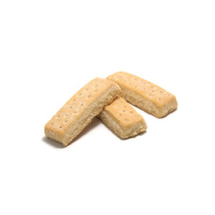 Some cookies isolated on a white background