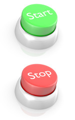START and STOP buttons