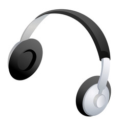 Headphones icon vector stock