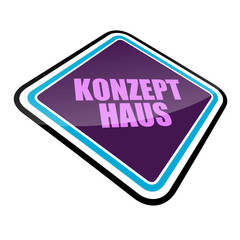 schild schräg v2 konzepthaus I