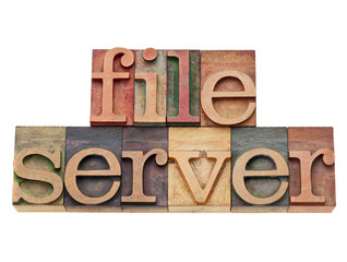 file server - conputer network concept