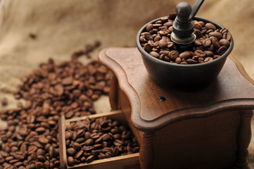 Manual coffee grinder