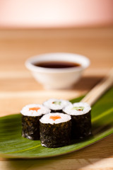 exclusicve sushi rolls