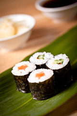 sushi rolls for lunch