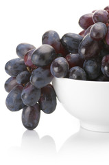 Purple grape close-up