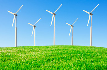Fototapeta premium wind power