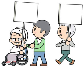 drawing card-Wheelchair