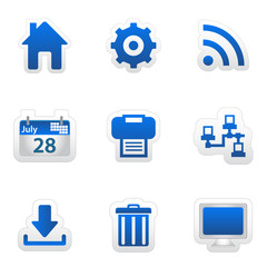 blue android iconset