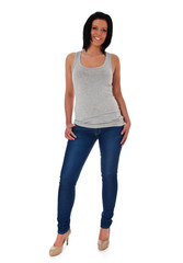 Obraz premium Attraktive junge Frau