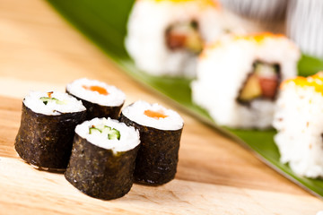 sushi closeup