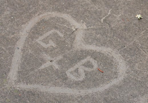 Heart drawing