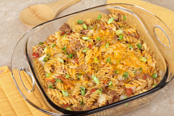 Noodle and Cheese Casserole