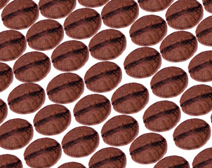 brown coffee beans background