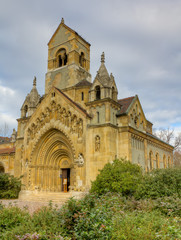Church of Jak, Vajdahunyad castle, Budapest, Hungary
