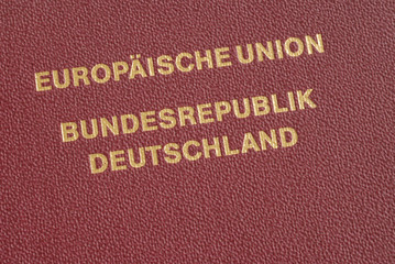 Reisepass, Ausweis, Europaeische Union, Deutschland