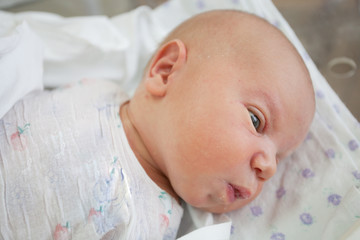 baby at the age of 4 days