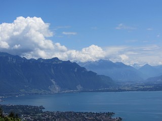 Obraz premium lac léman