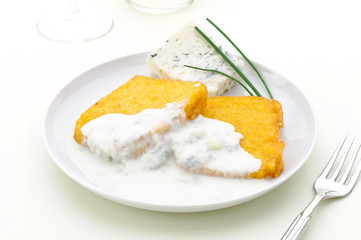 Polenta e formaggio