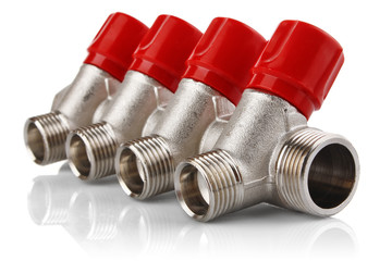 collector for connection water and heating