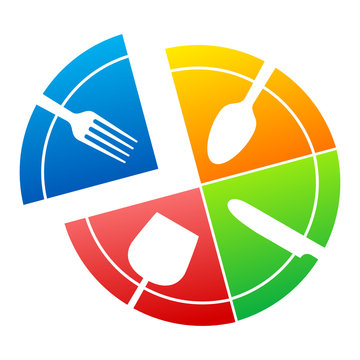 cooking x4 color circle plate 2