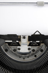 Old Vintage Typewriter close up