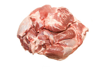 Fresh pork meat scapula