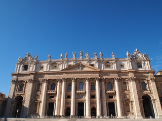 Fototapeta premium BASILICA DI SAN PIETRO IN VATICANO