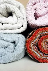 Zelfklevend Fotobehang Towels © vali_111