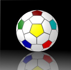 ball football color