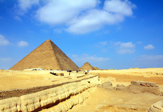 egypt pyramids in Giza Cairo