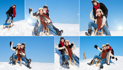winter action