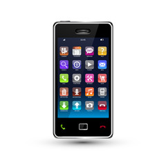 touchscreen smartphone - 38327604