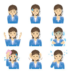 オペレーター 女 B 表情3