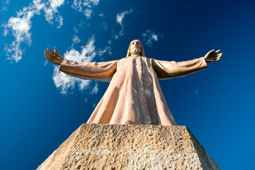 Fototapeta premium Kościół Tibidabo w Barcelonie, Hiszpania.