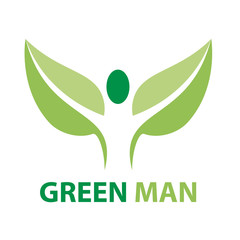 Logo Green Man # Vector