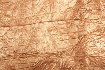 Textured gold creased paper