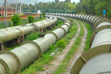 Oil and Gas Industry at outdoor at day