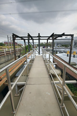 steel path at outdoor industry