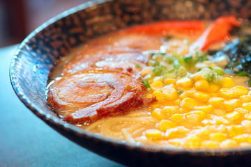 noodle in japanese style on table