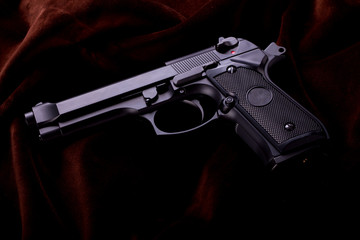 isolated airsoft gun © Mauro Rodrigues