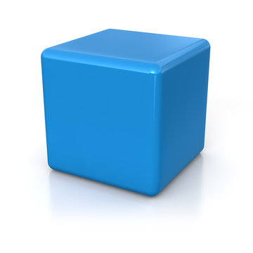 cube 3d render illustration